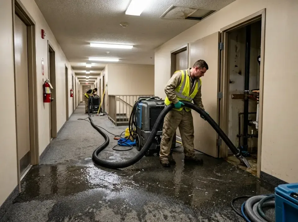 multi-unit-apartment-hallway-f-005 — frequently asked questions, Emergency Burst Pipe Water Extraction & Removal in Syracuse…